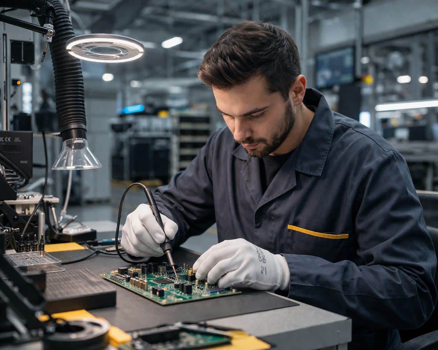 Montaż i produkcja elektroniki